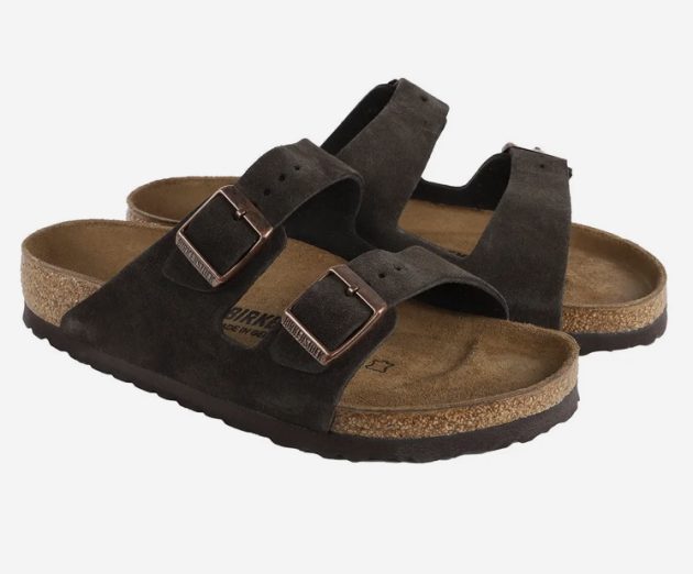 Birkenstock Arizona Suede Leather Sandals